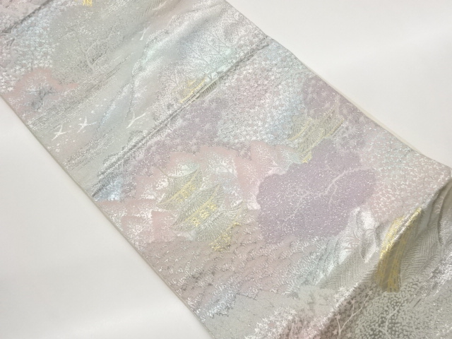 JAPANESE FUKURO OBI / WOVEN MOUNTAINS